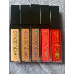 Smashbox lipgloss bundle of 5